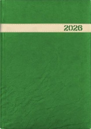 Naptár, tervező, B5, heti, DAYLINER, "The Boss", zöld