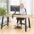 Monitortartó kar, egy monitorhoz, FELLOWES "Eppa™  "Single", fekete